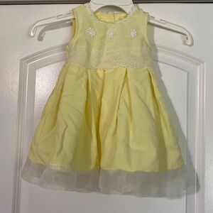 Bonnie Jean 18 Month Yellow Dress